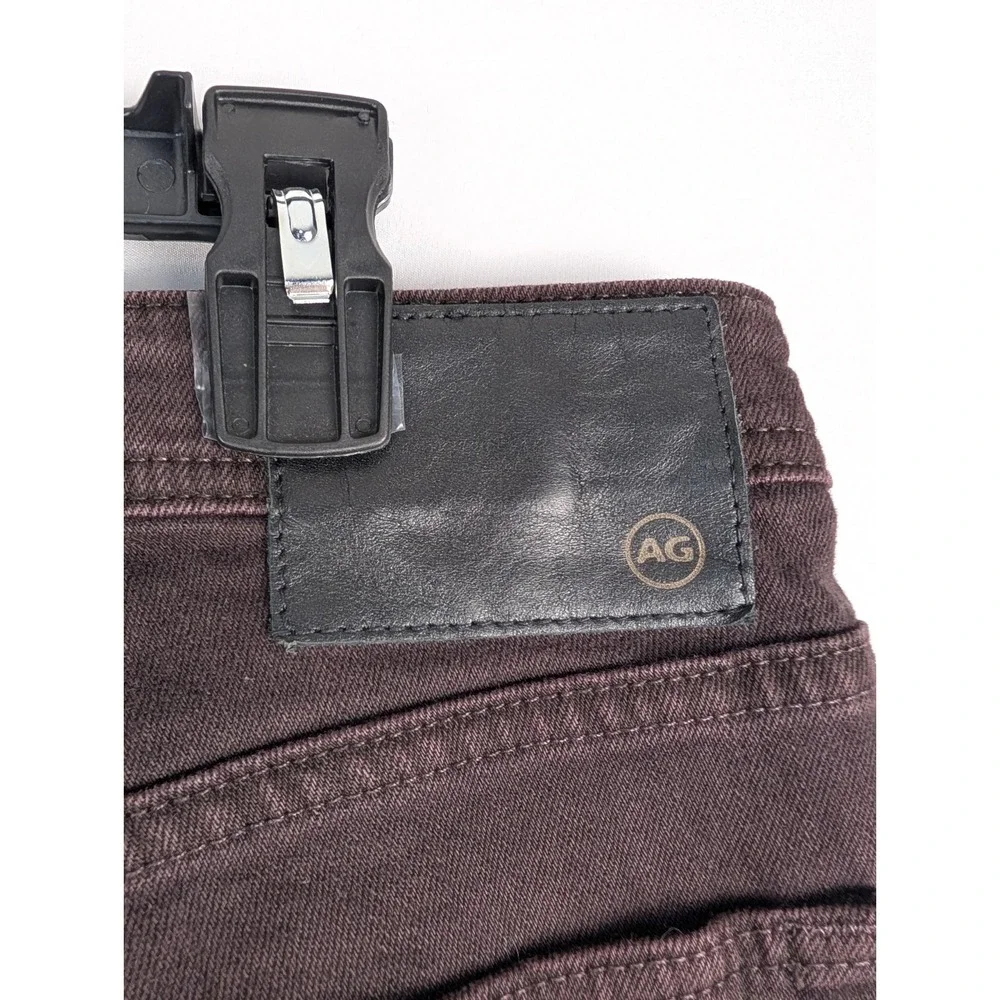 AG Adriano Goldschmied The Tellis Jeans Mens 36R Brown Modern Slim Fit Denim